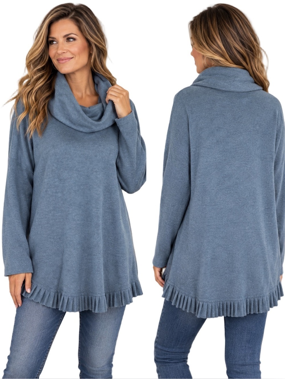 Joseph A. Cowl Neck Sweater